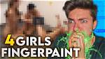 4 Girls Finger Paint: Unleashing Creativity Through Art