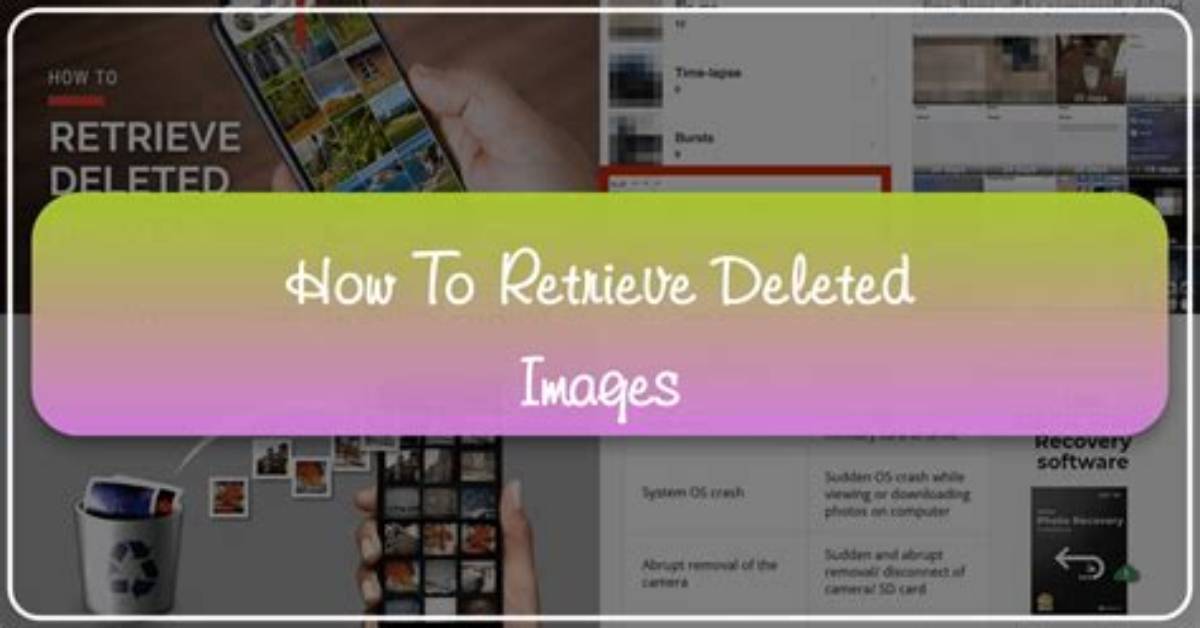 A Comprehensive Guide to Recovering Deleted Videos