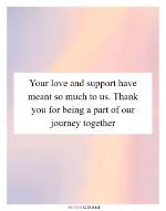 A Journey of Love, Commitment, and Support
