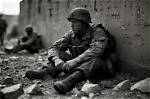 A Moment of Respite Amidst the Turmoil of War