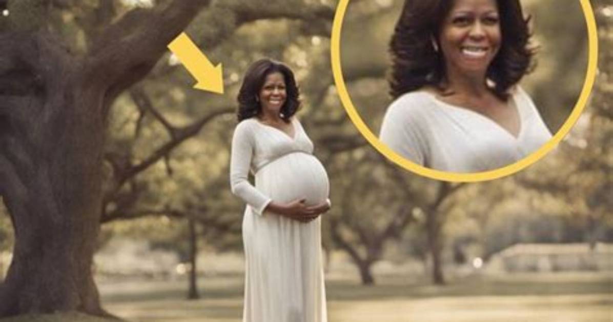 Beautiful Moments: Pictures of Pregnant Michelle Obama