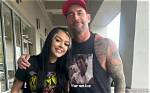 Cm Punk Links up with Cora Jade After Acl Surgery