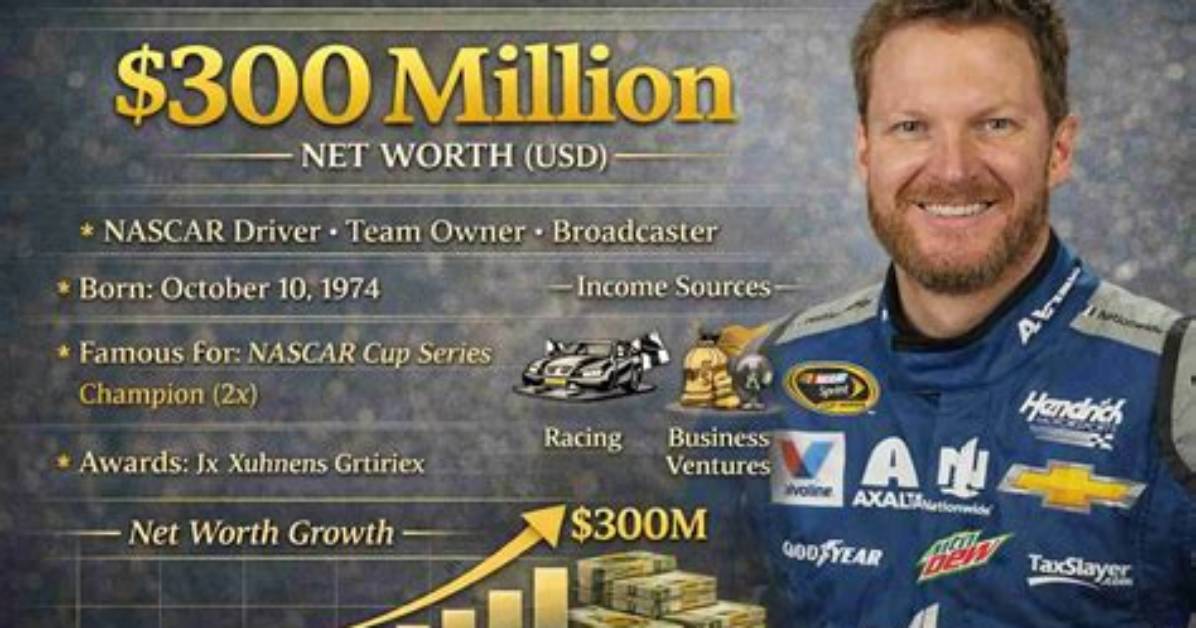 Dale Earnhardt Jr. Net Worth ·