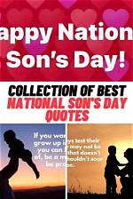 Discover the Heartfelt Power of "Happy National Sons Day Quotes"