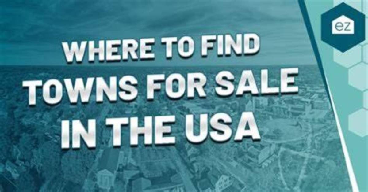 Discover Your Dream: an Entire Town for Sale!