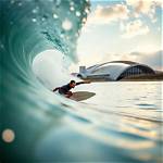 Discovering the Waves: the Journey of Austin Refer Surfer