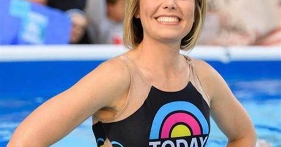 Dylan Dreyer Wows in Striped Swimsuit While Sunbathing During Break from Today