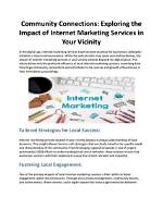 Exploring Content, Connections, and Industry Impact