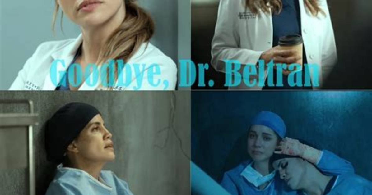 Exploring the Intriguing Life of Dr. Beltran from Grey's Anatomy