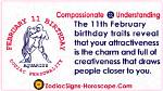 February 11 Zodiac Horoscope Birthday Personality