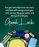 Good Luck on Your Exams: Encouraging Words for Success