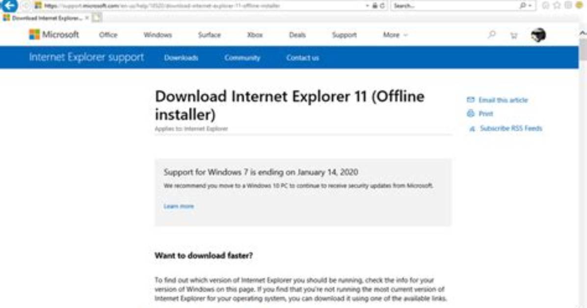 How to Update Internet Explorer