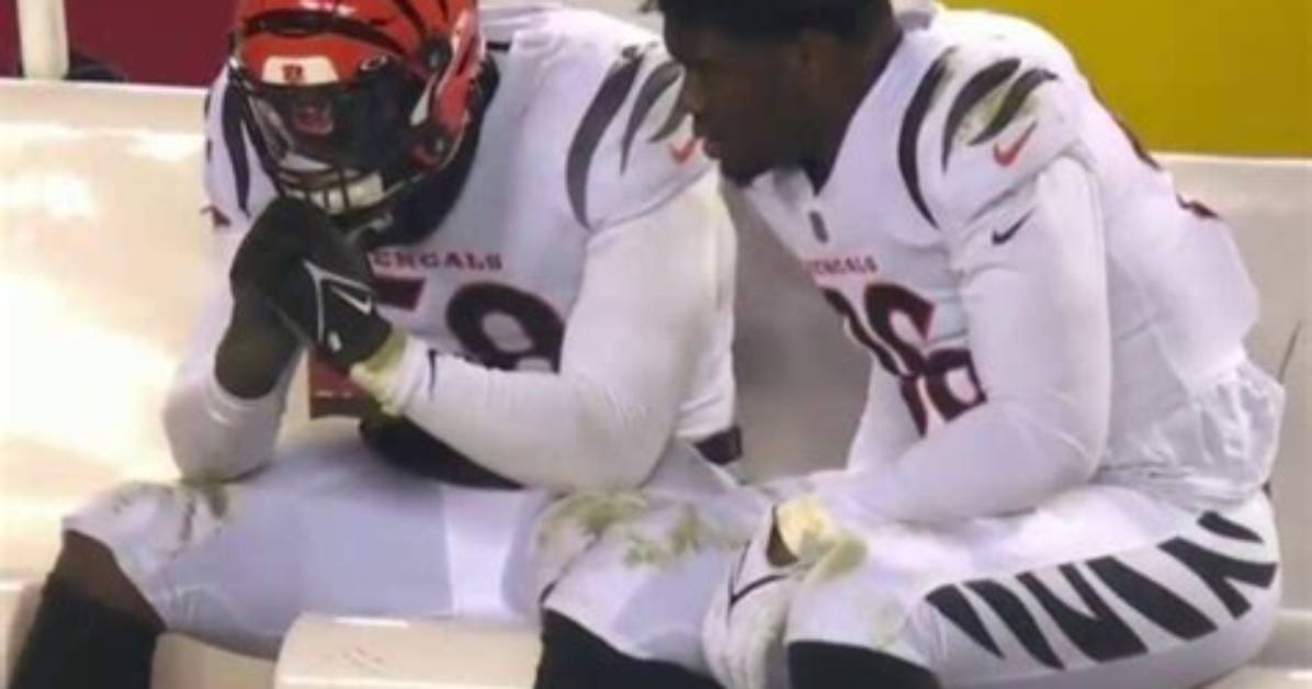 Joseph Ossai Breaks Down in Tears Following His Massive Error in the Afc Championship Game Ag