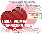 Libra Woman and Capricorn Man - a Complicated Relationship