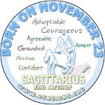 November 23 Zodiac Horoscope Birthday Personality