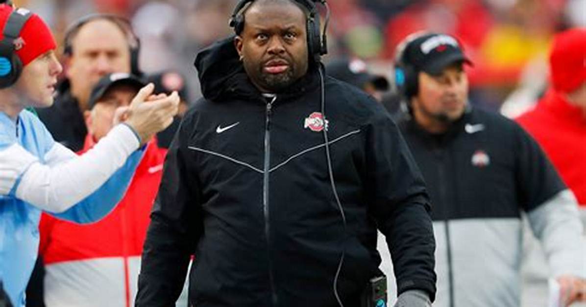 Ohio State Running Backs Coach Tony Alford Bio (Age, Family, Wife, Children, Net Worth)