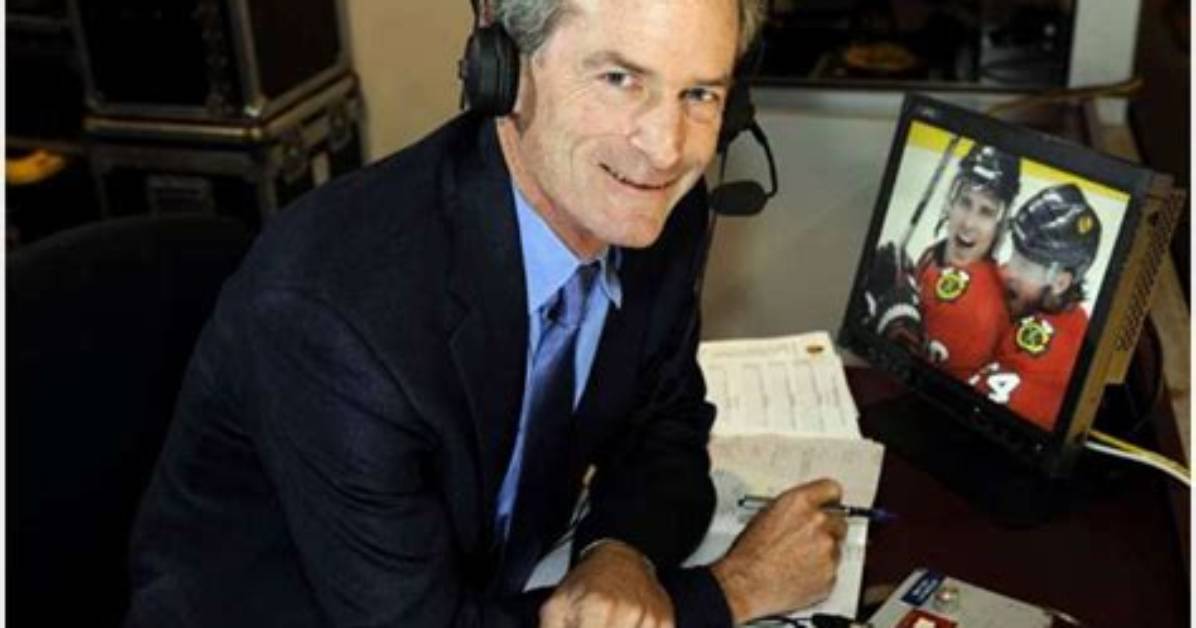 Pat Foley Bio, Wiki, Age, Height, Family, Wife, Blackhawks, Salary, and Net Worth.