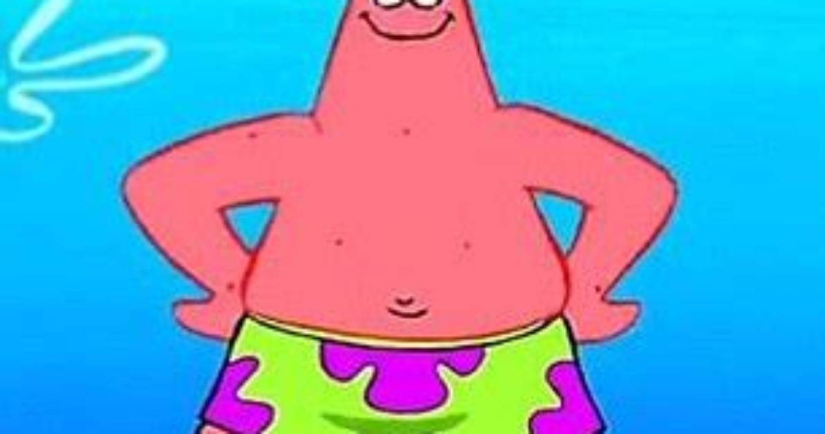 Patrick Star's Journey in Fishnet Tights