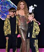 Shakiras Sweetest Photos with Her Kids Milan and Sasha Hollywood Life