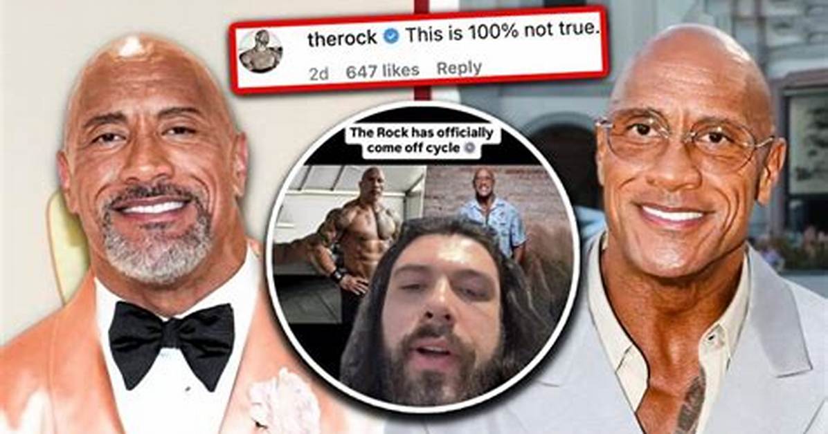 The Rock Just Explained to the Internet Why He Doesn't Have Six-Pack Abs ·