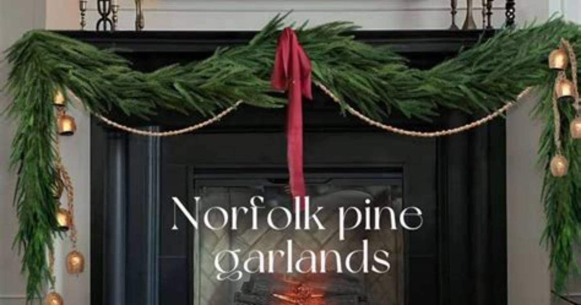 Transform Your Holidays with Norfolk Pine Garland from Hobby Lobby