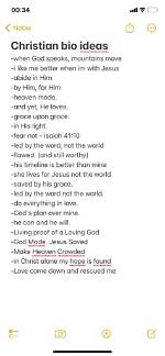Uncover Captivating Christian Bio Ideas