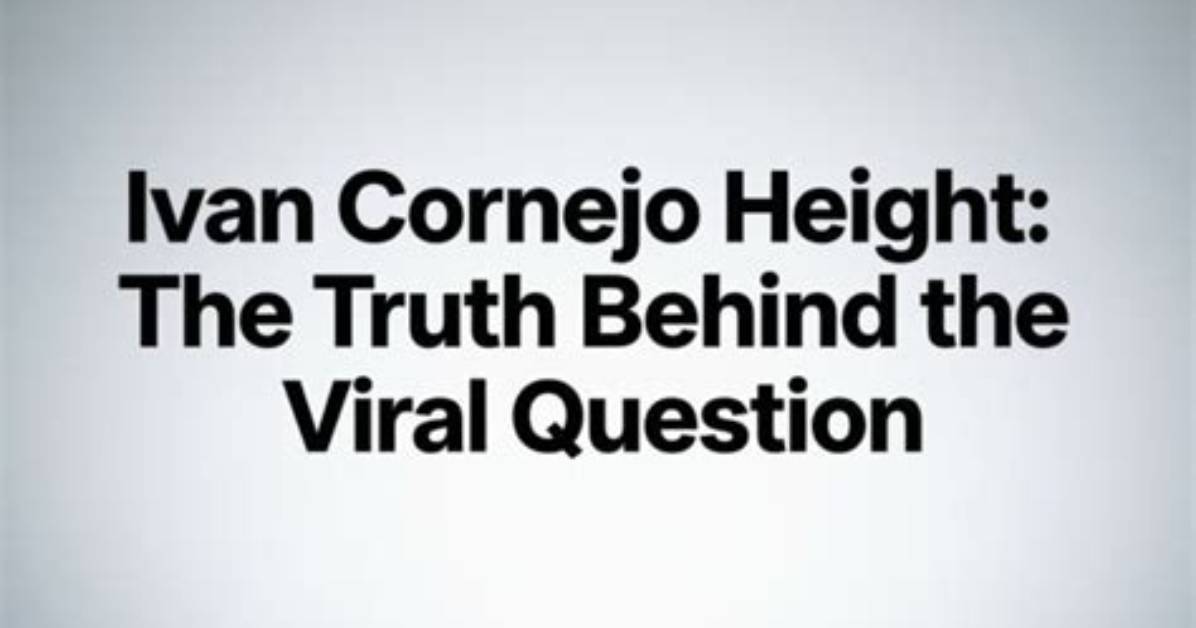Uncover the Truth: Exploring Ivan Cornejo's Siblinghood