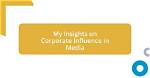 Uncovering Corporate Influence in the Media