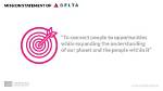 Understanding Delta's Mission Statement: a Journey Towards Excellence