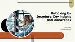 Unlocking Insights and Discoveries for Codecrafters