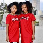 Victoria and Ysabel Jordan Michael Jordans Twin Daughters ·