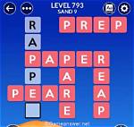 Wordscapes Level 793 Answers