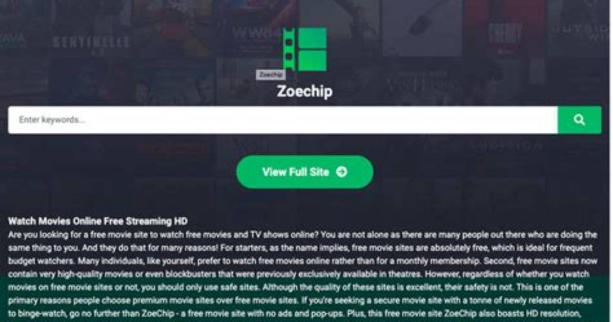Zoechip Movie: a Comprehensive Guide to the Streaming Platform